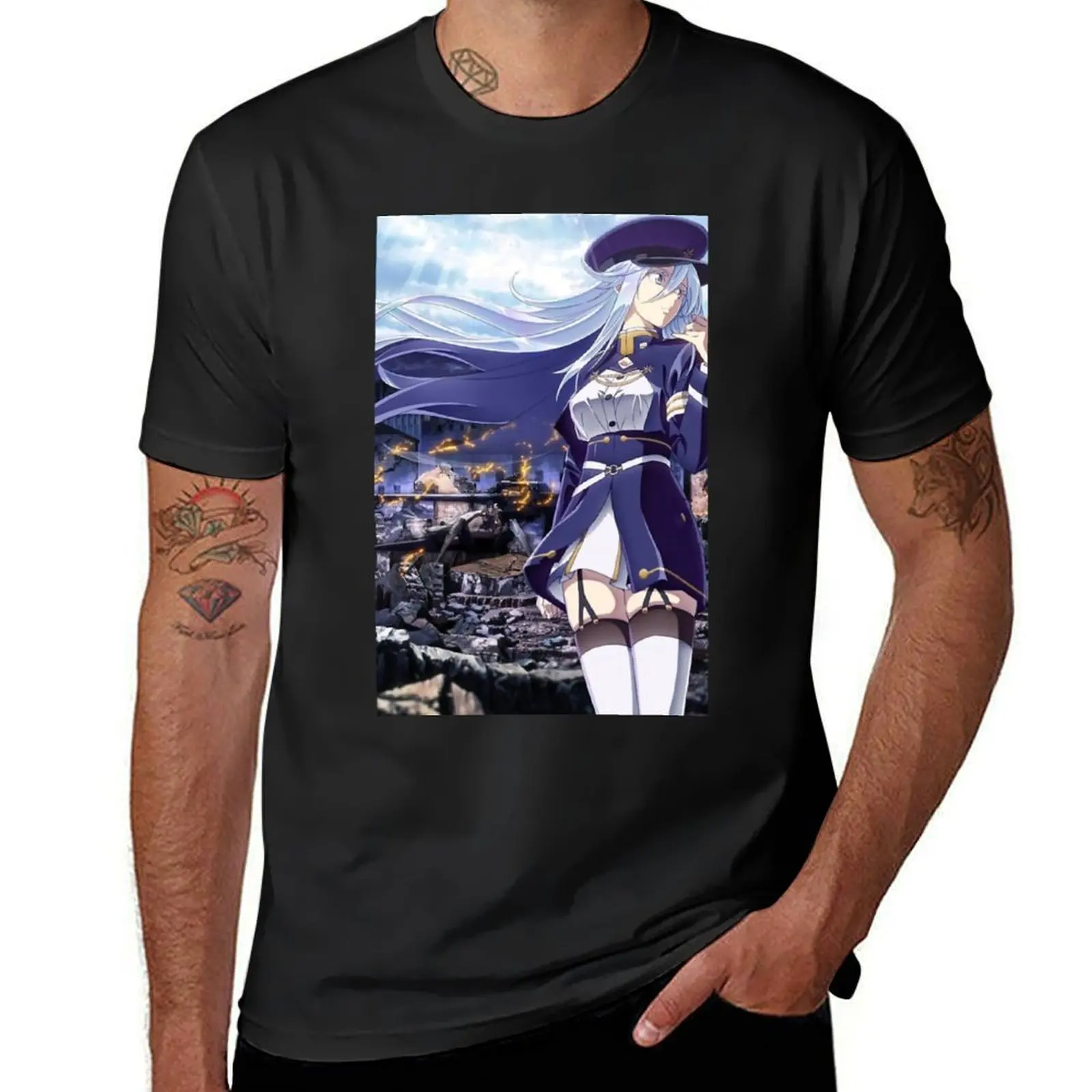 anime 86 , 86 Eighty Six T-Shirt customizeds vintage customs t shirts for men cotton