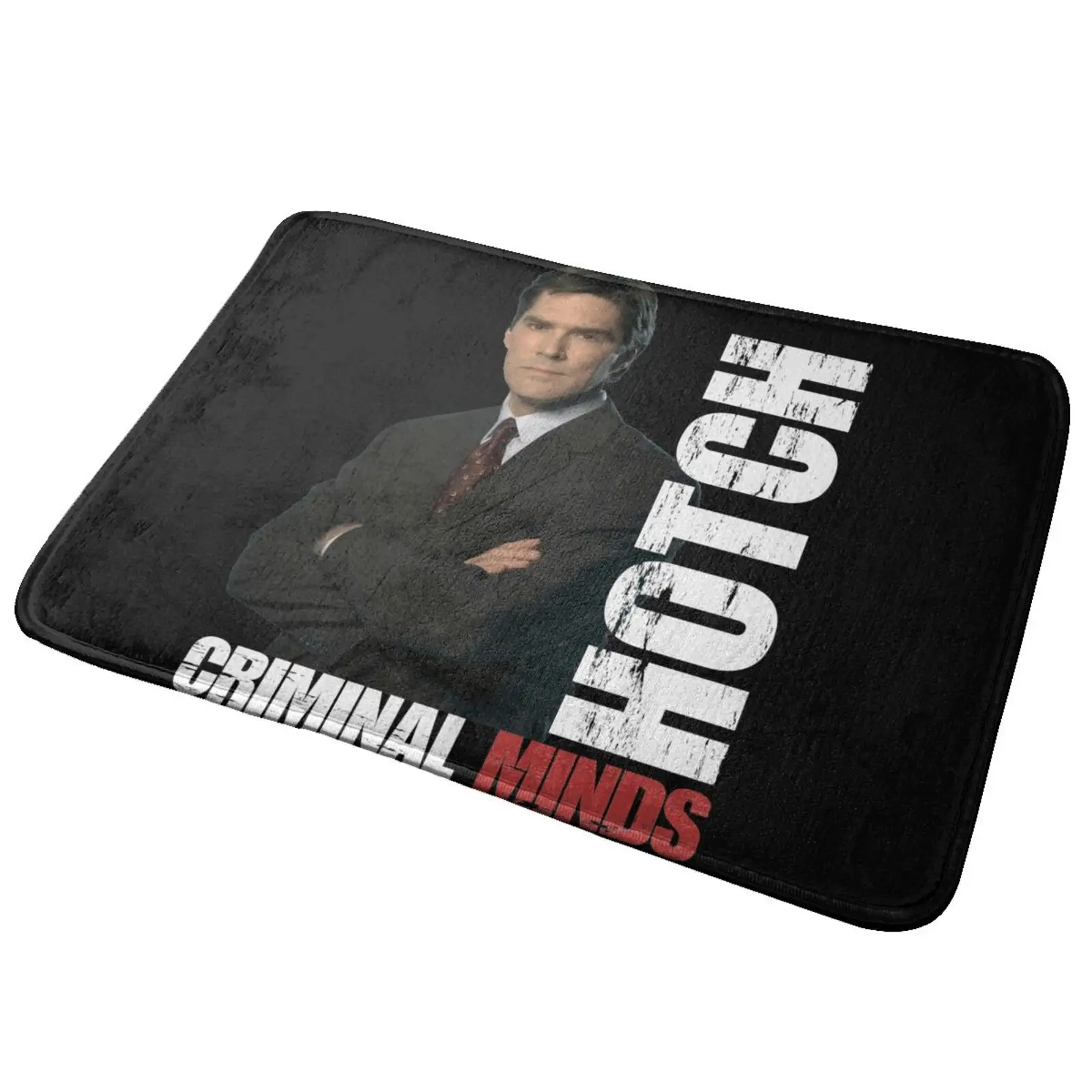 Criminal Minds Aaron Hotchner(Bau)Tv Crime Drama Mat Rug Carpet Delicate Delicate Light Luxury Door Mat