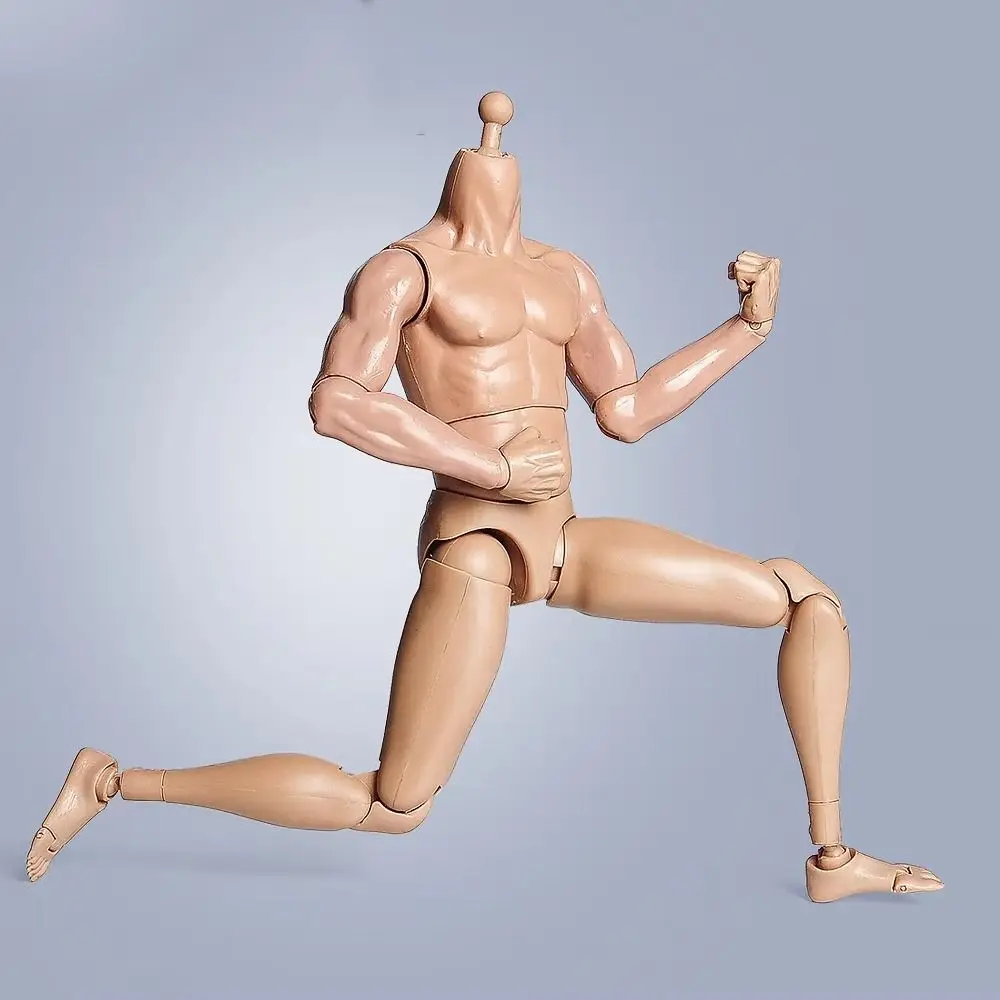 

For Children Multi-Joints 1/6 Action Figure 26cm Height Strong Man Male Model 22 Joint Movable Action Figure Body Replacement