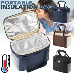 Large Capacity Cooler Bag with Hard Liner Durable Waterproof Insulated Picnic Lunch Bag Box Cooling Handbag For SUV Car Camping