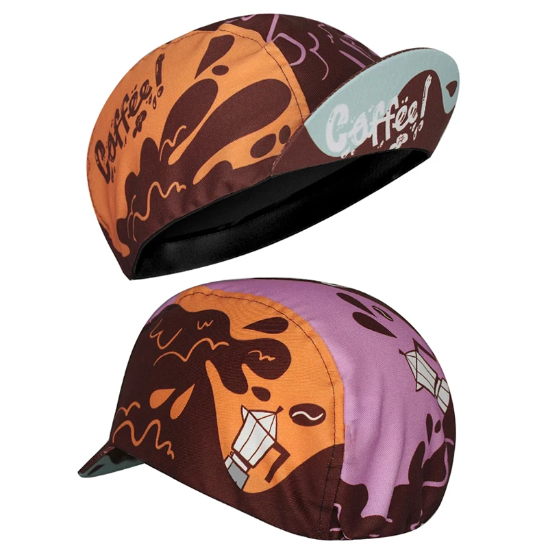 

Coffee Cycling Caps Bike Hat One Size Fits Most