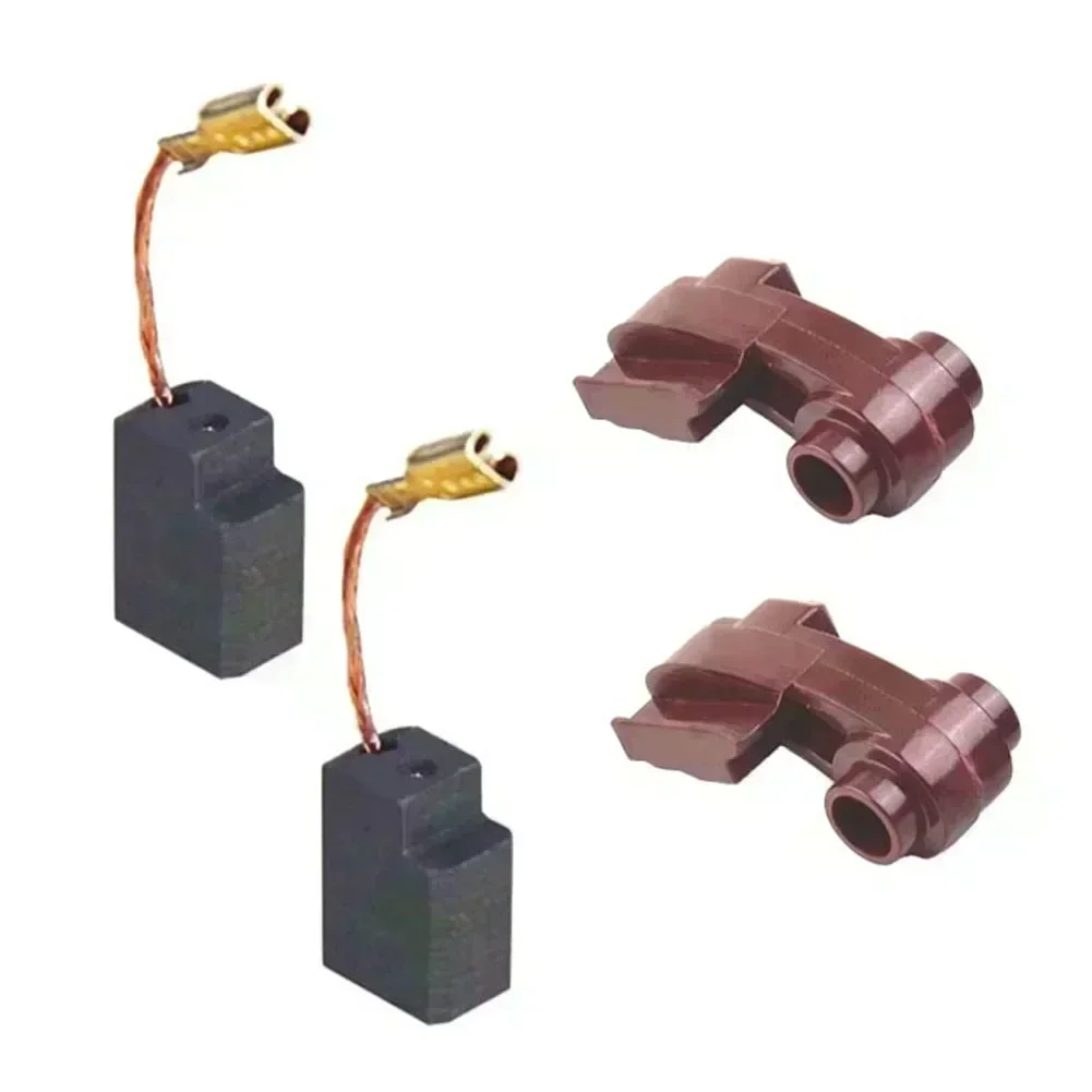 

4 шт., держатель щетки для шлифовального двигателя 650916-01, угольная щетка 648743-00, щетки шлифовальной машины для D28402 D28111 D28110, электроинструменты