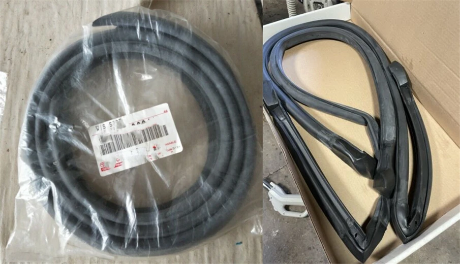 HY 75552-0K011 75551-0K011 Dual Cab Roof Moulding Mould Rubber Roof Weatherstrip Seals for ToyotaHilux