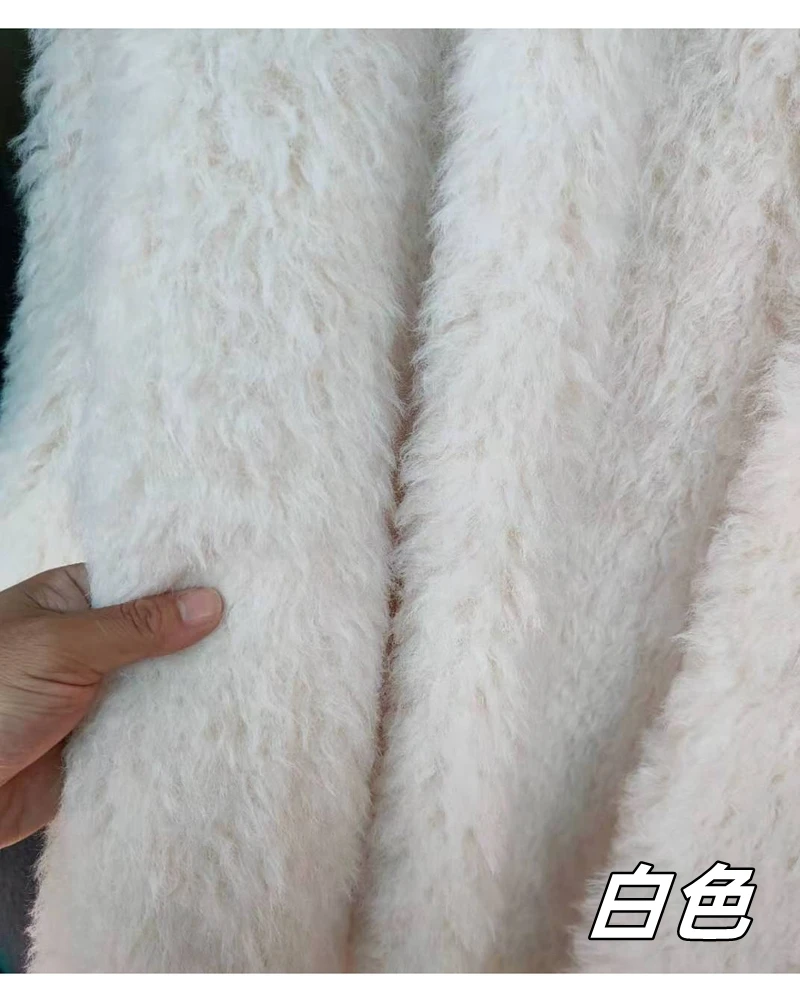 Woven woolen clothing fabric,curly faux fur fabric,felt cloth,Clothing, shoe and bag materials