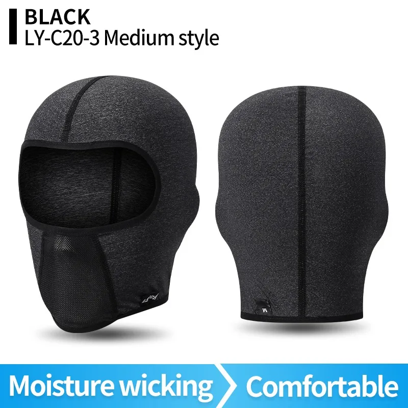 Cycling Balaclava Unisex Breathable Ice Silk Motorcycle Riding Sports Face Mask Neck Protect Summer Sunscreen Headwear