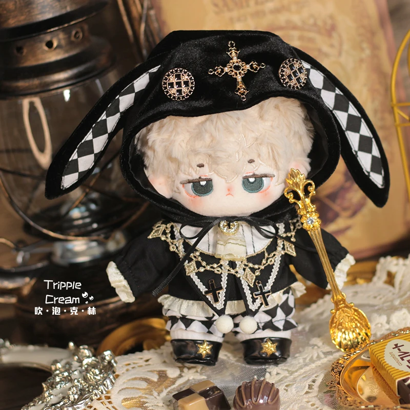 Original For 15cm Clothing No Attribute Vintage Gorgeous Rabbit Fairy Tale Gothic Dark Costume Dress Up Clothes Cosplay image 2