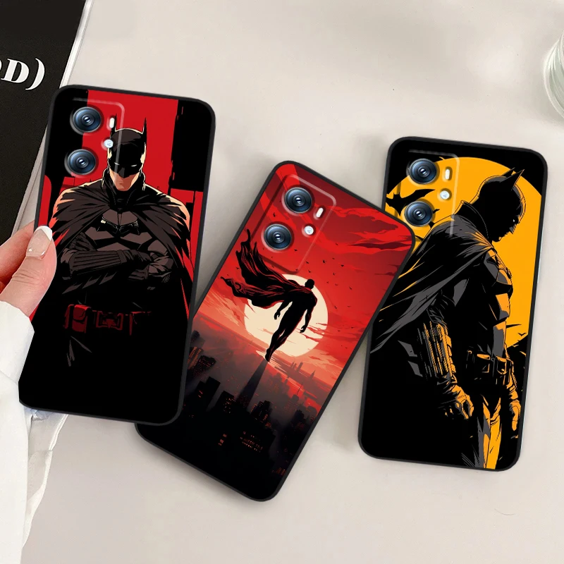 B-Batmans Art Popular Cool For OPPO Find X6 X5 X3 A54S A5 A94 A16 A53S A57 A74 A72 A98 A78 A96 A9 5G Black Cover Phone Case