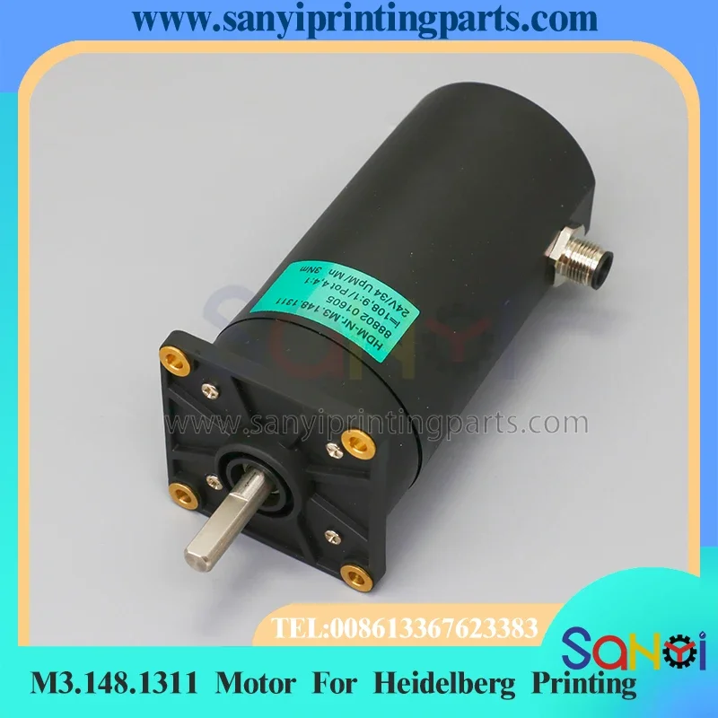 

2 шт. лучшее качество M3.148.1311 24 В двигатель постоянного тока для деталей печатной машины Heidelberg SM102 CD102