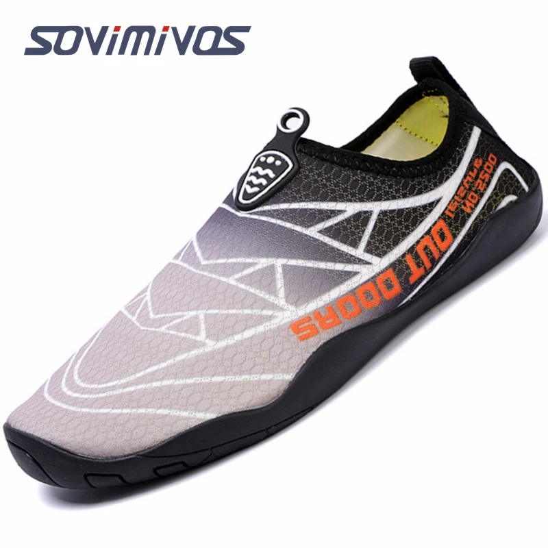

SOVIMIVOS Water Sports Shoes Barefoot Quick-Dry Aqua Yoga Socks Slip-on for Men Women Dropshipping Shoe Tenis Masculino De Mujer