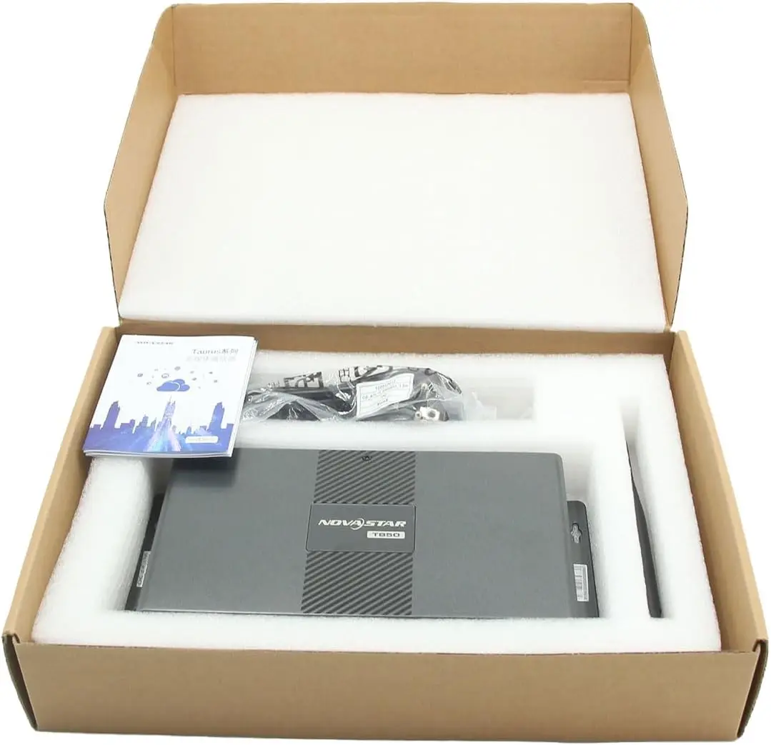 “NovaStar TB50: Advanced Multimedia Player for Full-Color LED Displays with Cloud Control and Intelligent Content Management”