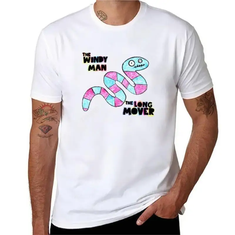 The windy man, the long mover T-Shirt custom t shirts hippie clothes Short sleeve men's long sleeve t shirts