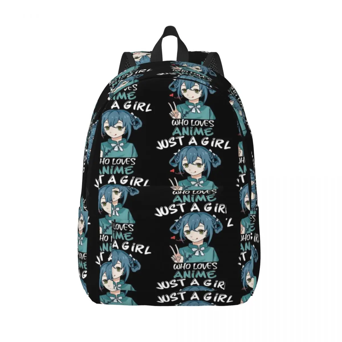 

Товары в стиле аниме Otaku для девочек, подарки в стиле манга, простой и стильный рюкзак, холщовый рюкзак, сумки для женщин