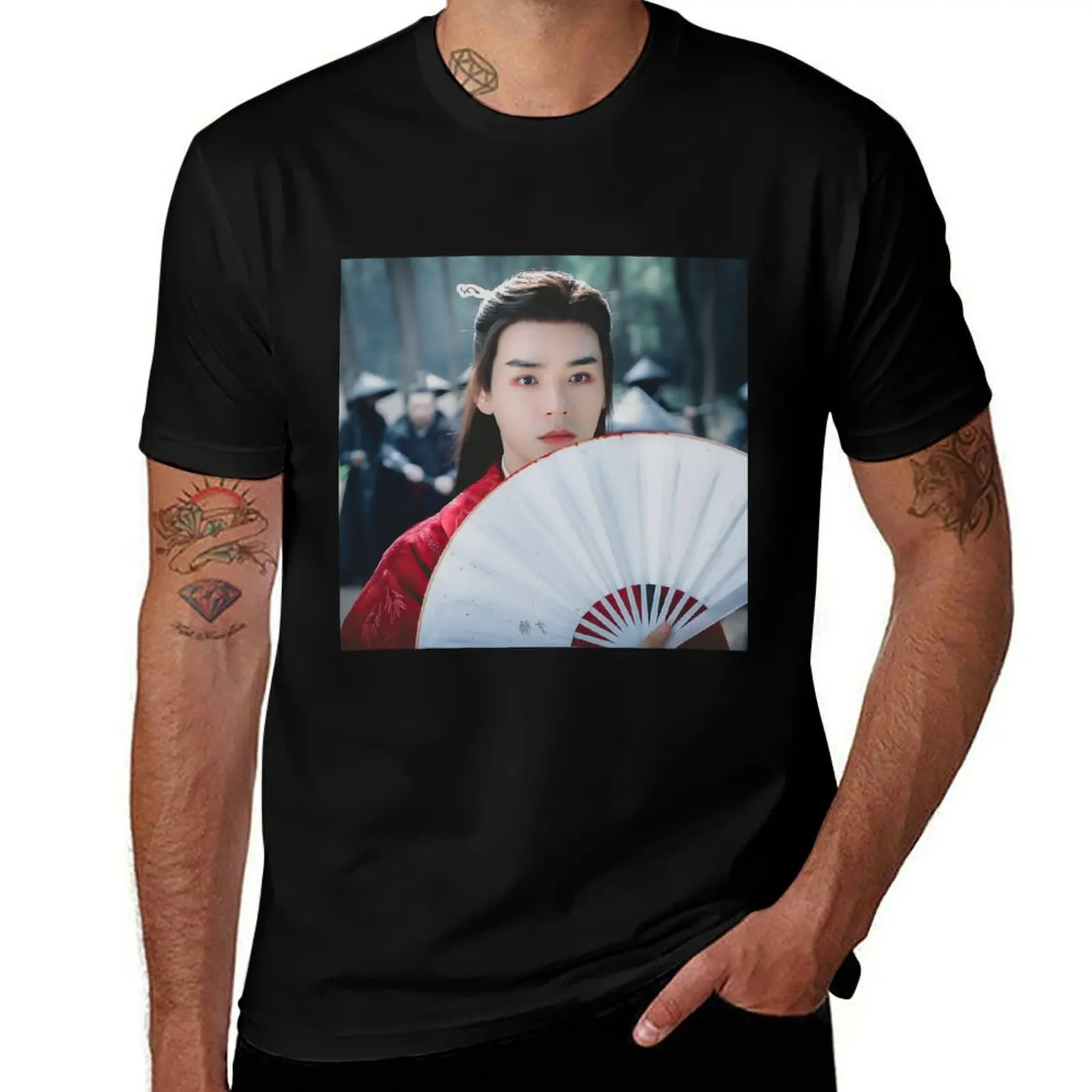 

Wen KeXing Word of Honor Ghost Valley Chief T-Shirt plus size clothes plain oversizeds Men's clothing