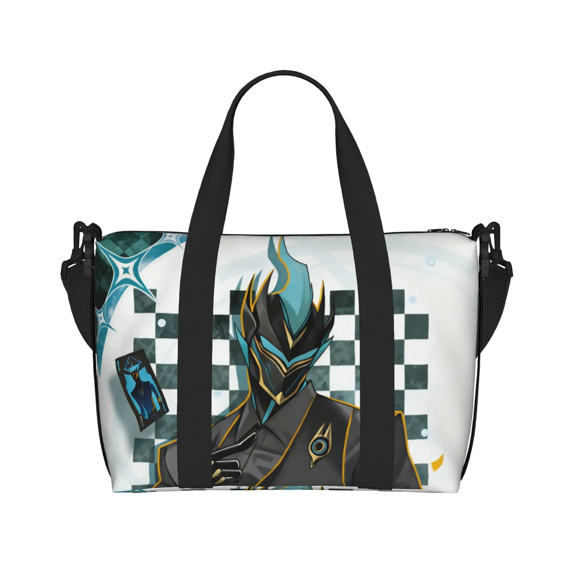 Custom E-Soul To Be Hero X Tote Bag Women Large Capacity Anime Gym Beach Travel Bags