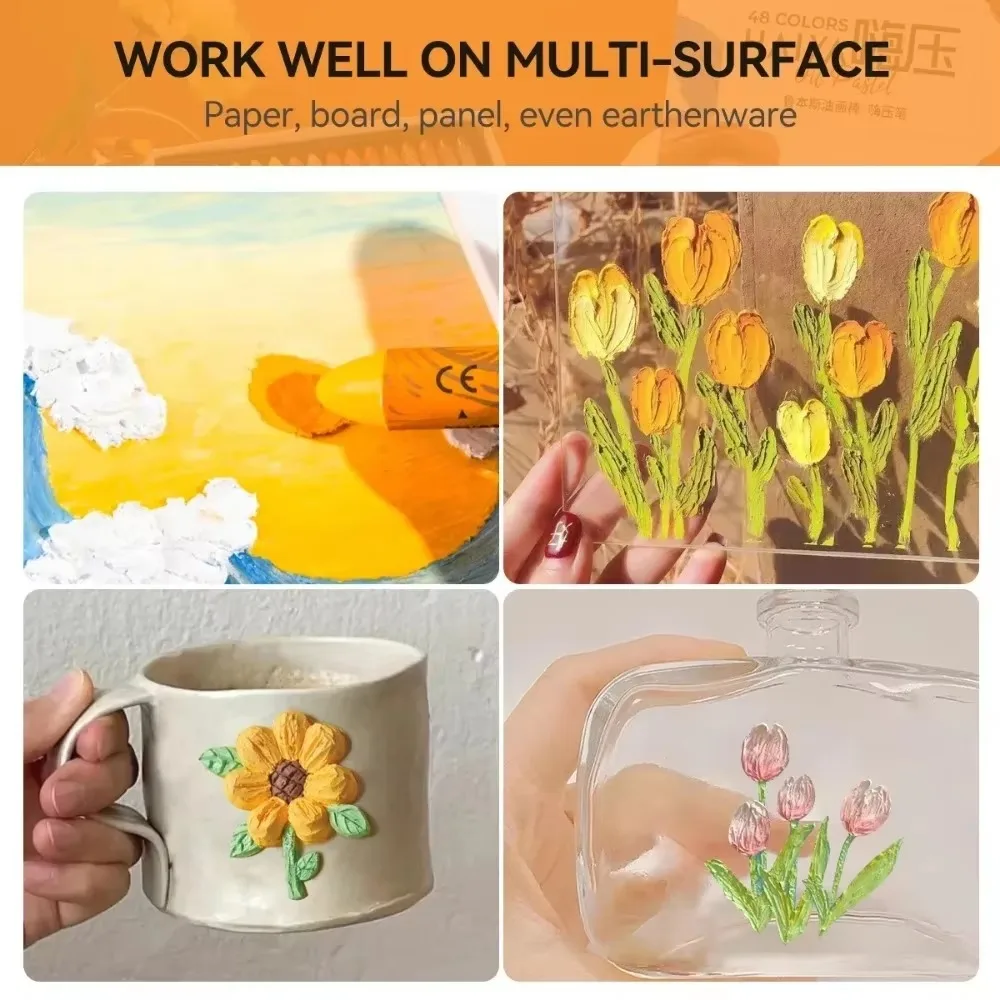 Paul Rubens Artist Oil Pastel Set Professional Painting Drawing Graffiti Art Crayons Washable Round Non Toxic Sticks