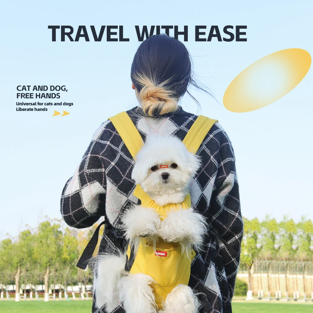 Portable Cat Bag Transporter Pet Outing Bag Travel Carrier Breathable Outcrop Pet Backpack Outdoor Comfort Dog Pet Moving Bag