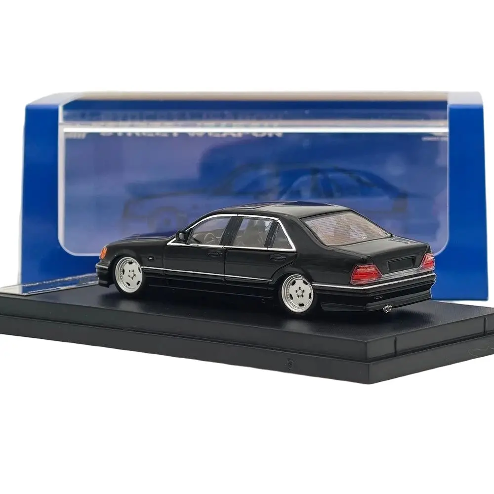 SW 1/64 لـ S600 W140 رأس النمر للجري S-Class عجلات أصلية نموذج Diecast قابل للجمع