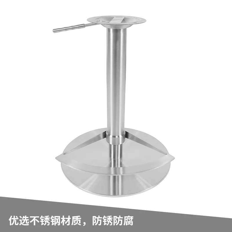 Factory Direct 2026 Factory milk tea shop bar  stainless steel lifting rotating bar high stool reception chair bar table high si