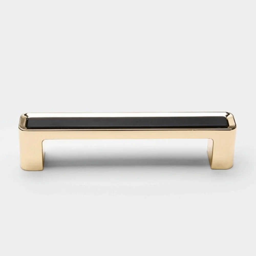 

Zinc Alloy Zinc Alloy Drawer Handle Square Single Hole Modern Minimalist Square Single Hole Handle Black Durable Door Handle