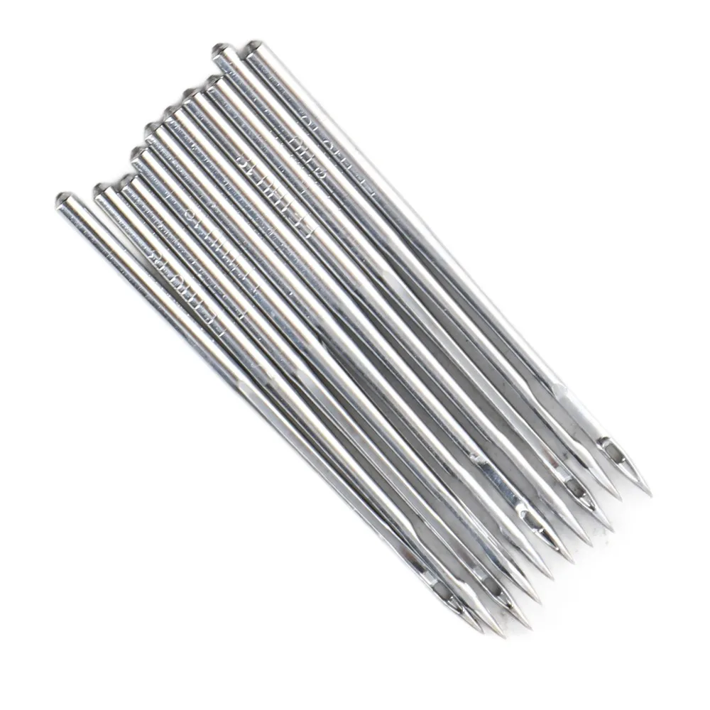 

10Pcs/Set 6 Types Sewing Machine Needles DBx1 Smooth Industrial Sewing Needles Heavy Duty Sizes 9# to 18# Mixed Sewing Needles