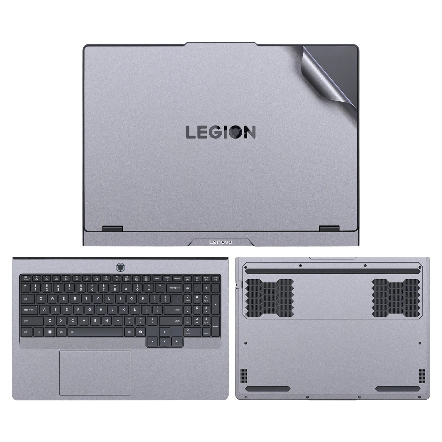 Laptop Skin Cover for 2025 Lenovo Legion Pro7 16IAX10H/Legion 5 15AKP10/R7000P ADR10/Y9000X IAX10 Vinyl Skin Decals No Residue
