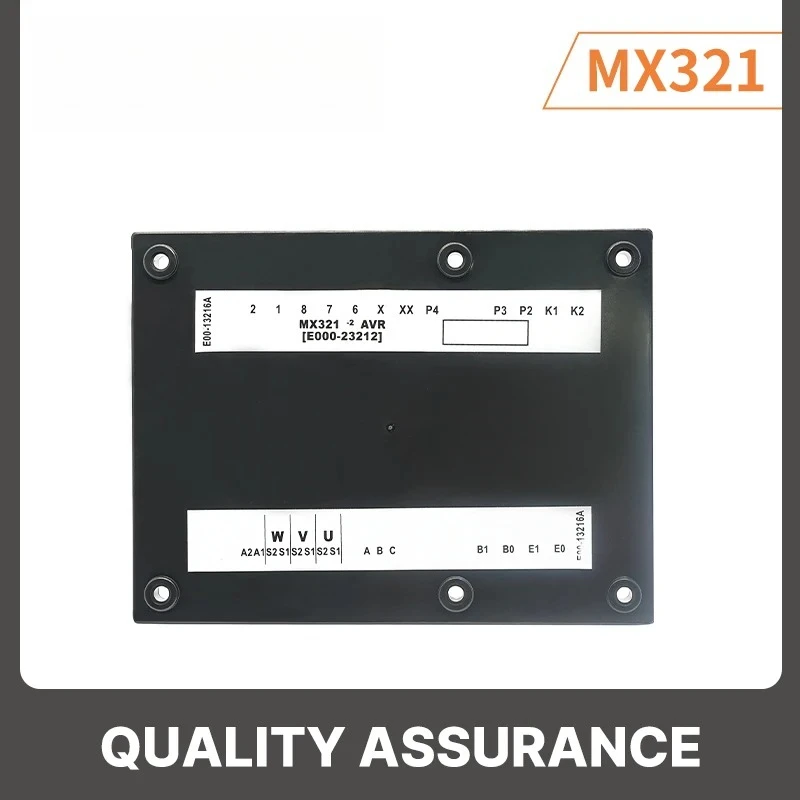 Brushless Generator AVR MX321 Circuit Diagram