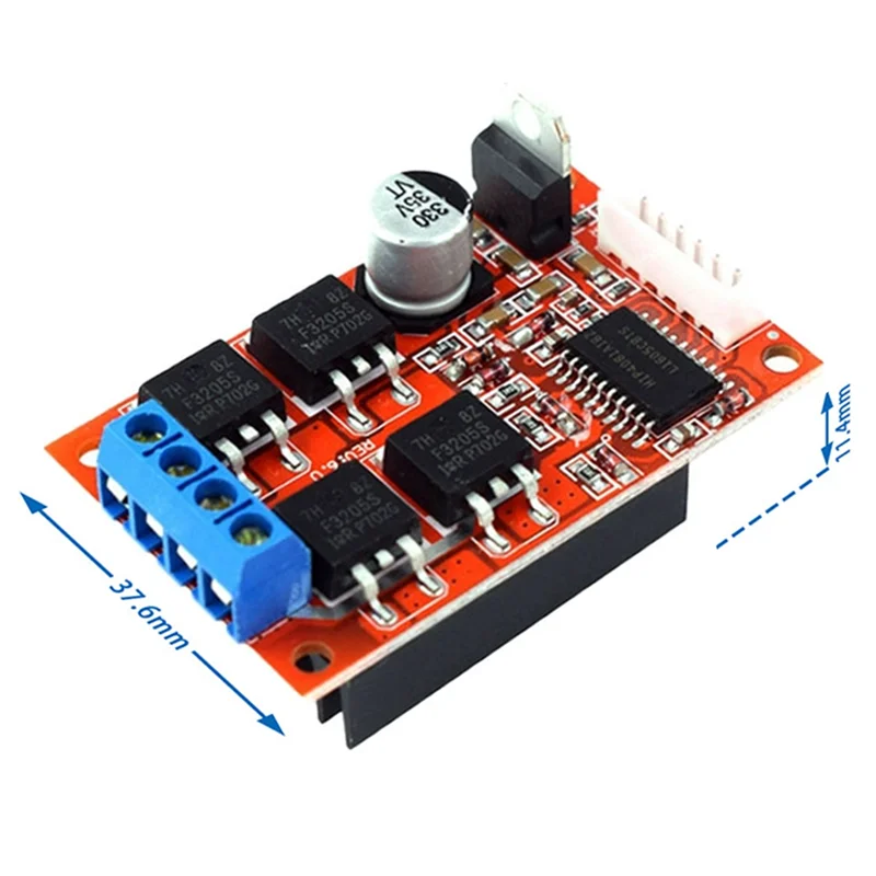 B48A PWM Interruttore di Controllo 450W 20A H Ponte DC Regolatore di Velocità del Motore Modulo Driver DC 12-36V Reverse Per Arduino Per Arduino Proj