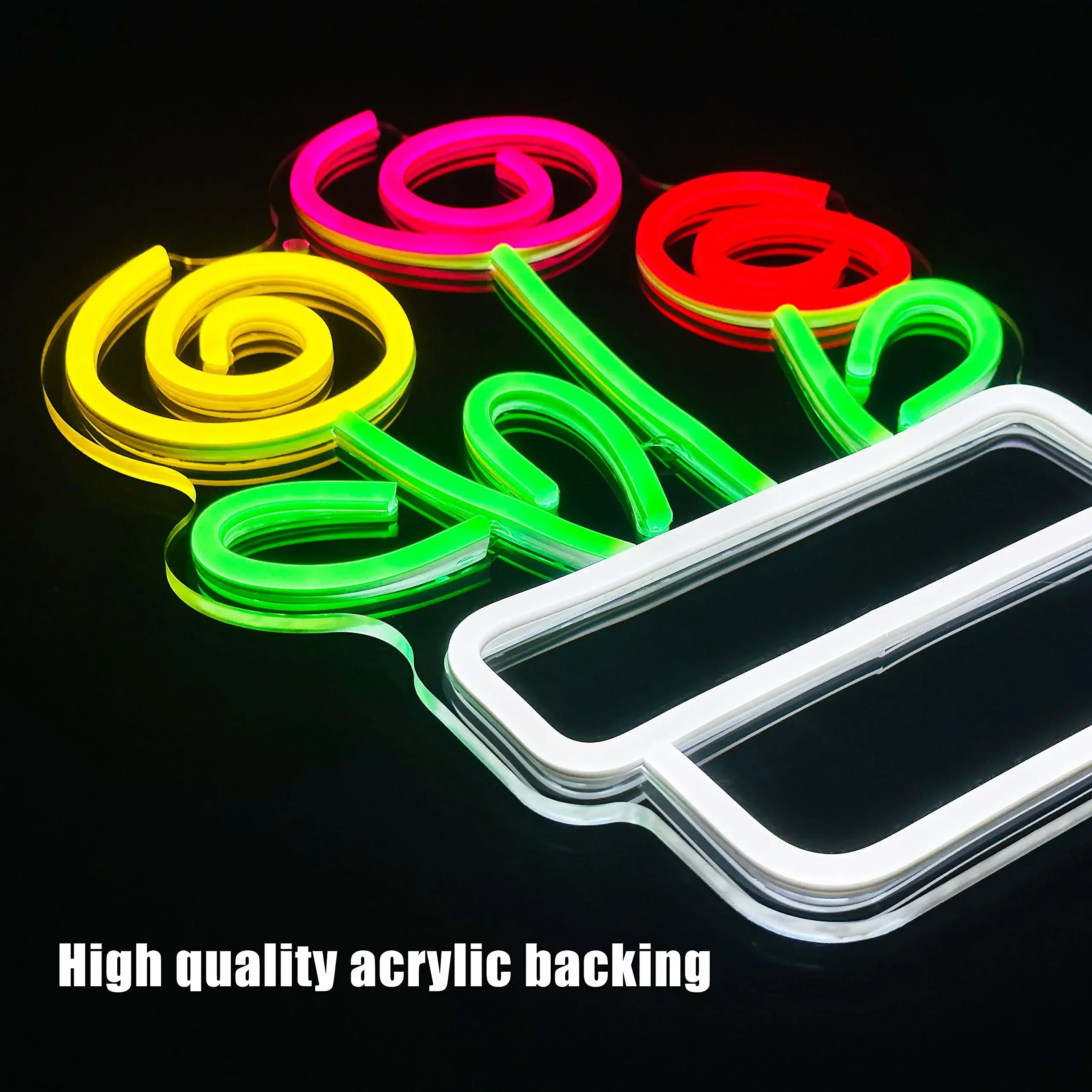 Flower Potted Neon Sign Potted LED Neon Light for Room Wall Decor for Home Bar Room Aesthetic for Party Gift Holiday