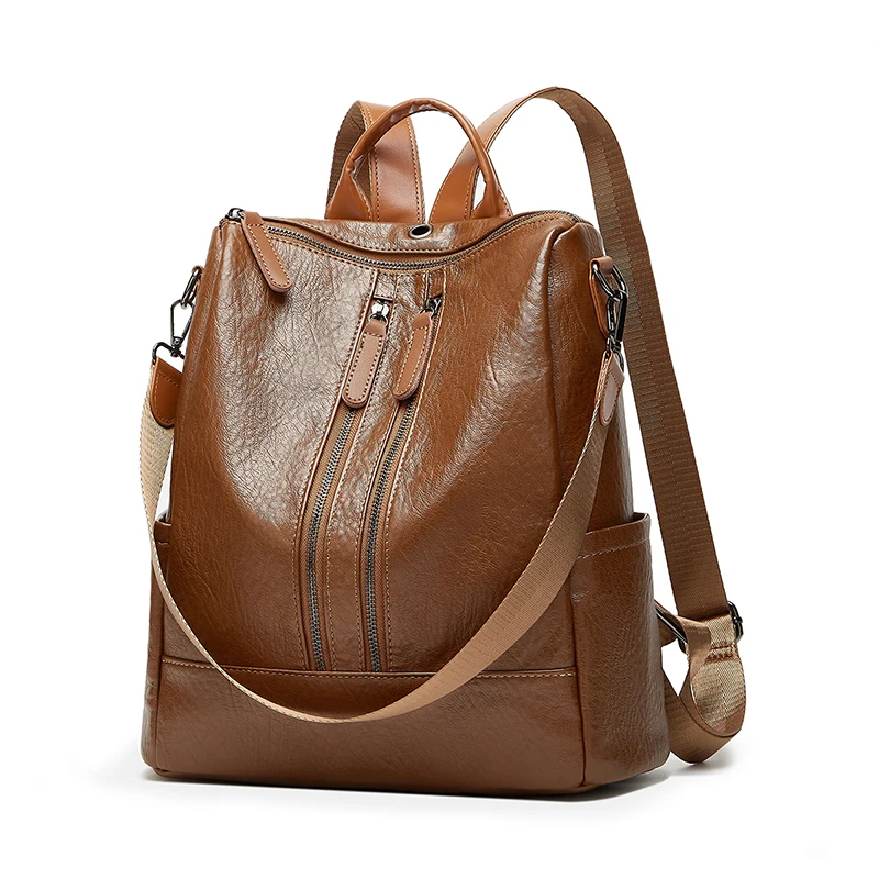 Mochila de Gran Capacidad, Simple, Elegante, Versátil, de Alta Gama y con Estilo, que se Puede Usar en un Solo Hombro o en Ambos Hombros