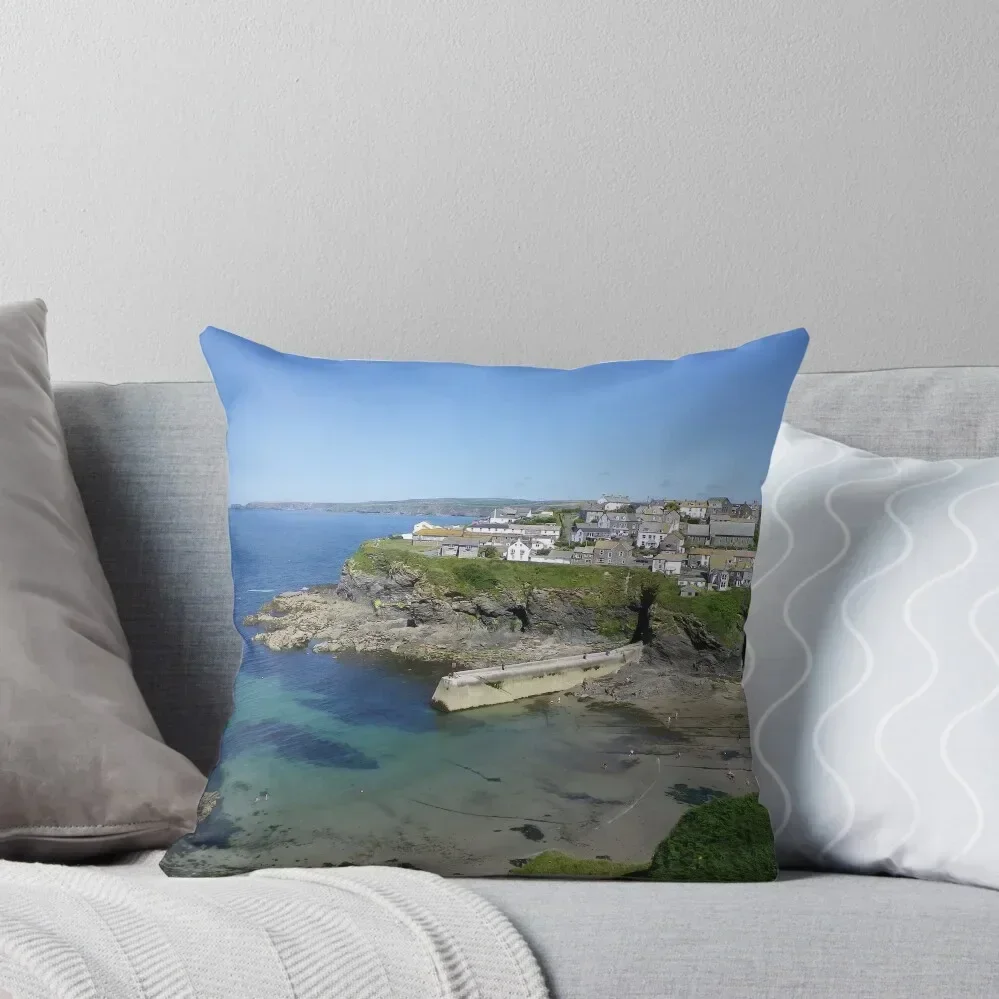 

PORT ISAAC / PORTWENN (DOC MARTIN) CORNWALL Throw Pillow Elastic Cover For Sofa Sofas Covers pillow