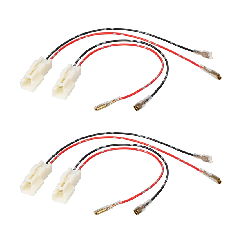 2-Pin Car Door Speaker Wire Harness Adapter Cable Connector Plug for Kia Forte Sedan Soul Sorento for Hyundai Santa Fe