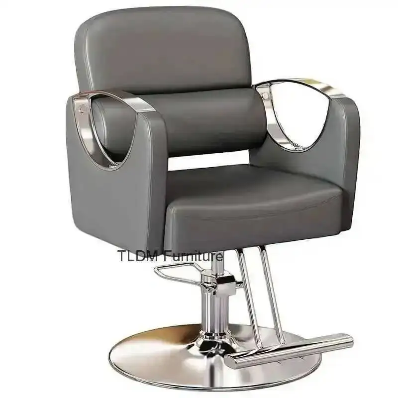 

Chair Shop Barber Barber Hydraulic Professional Salon Hair Chair Personalized Leather Equipment Rubber Cadeira Furniture