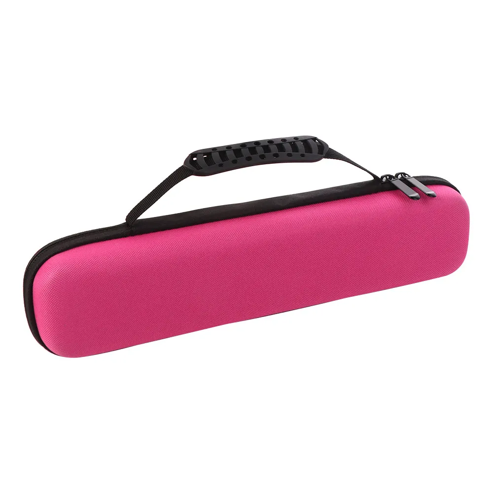Portable Hair Straightener Storage Bag Double Zipper Hard Shell Curling Iron Carrying Case Hard Eva Protective