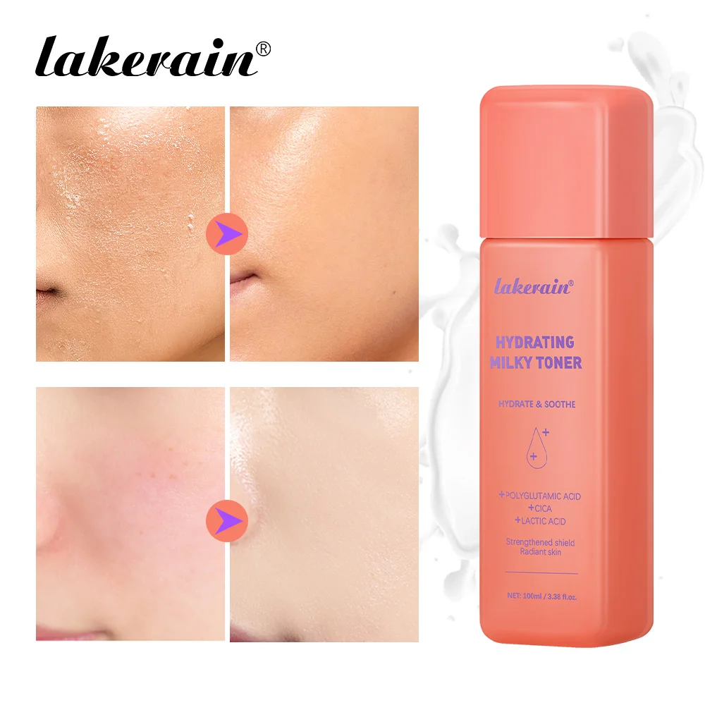 

100ml Hydrating Milky Toner Various ingredients Long Lasting Moisturize Hydrating Toner For Sensitive Skin Relieve Dryness