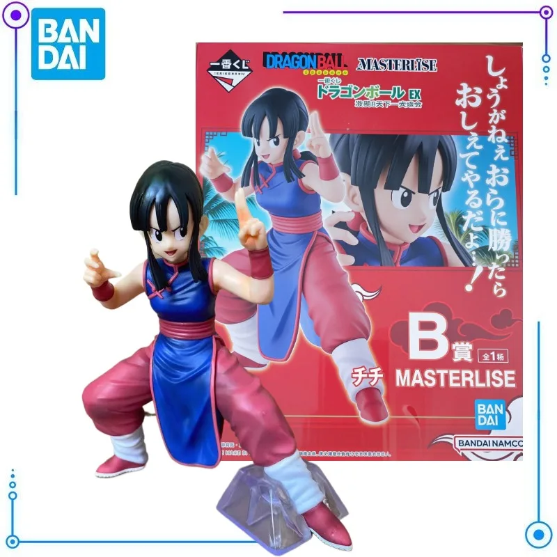 

In Stock Dragon Ball Bandai Ichiban Kuji Tenkaichi Budokai Chi Chi Action Figures Model Gifts Anime Characters Exquisite Figures