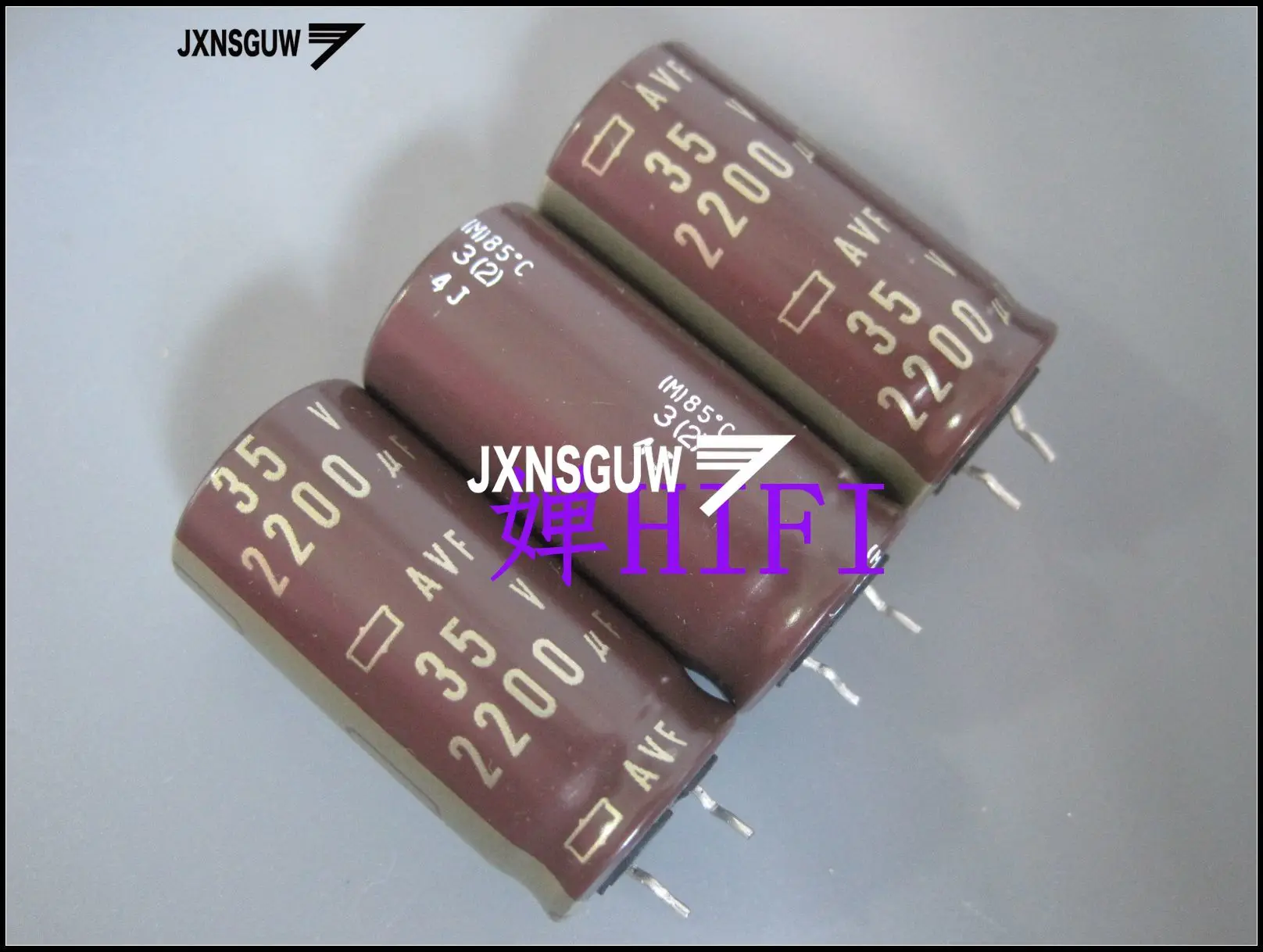 6PCS NIPPON AVF 35V2200UF 18X35MM NCC Aluminum electrolytic capacitor 2200UF/35V CHEMI-CON 85degrees 2200uF 35V