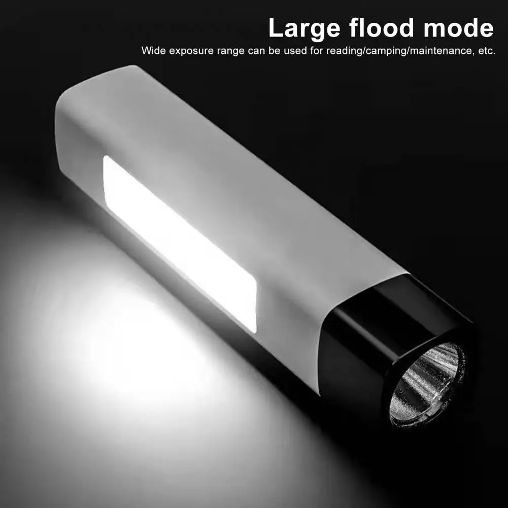 Professional Flashlight High Brightness Searchlight Side Lights Illuminating Hiking Camping Emergency LED Flashlight