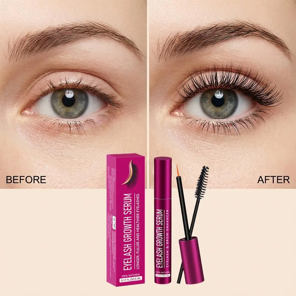 Suero de lujo para el crecimiento de pestañas, tratamiento natural para pestañas más largas y gruesas, fórmula nutritiva y fortalecedora