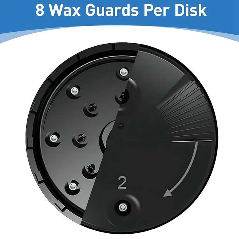 قرص BAAG-Cerushield V2.0 098-0445 لـ Phonak، 3Set/24 مساعدات للسمع مرشحات حماية شمع الأذن مرشحات مساعدات للسمع