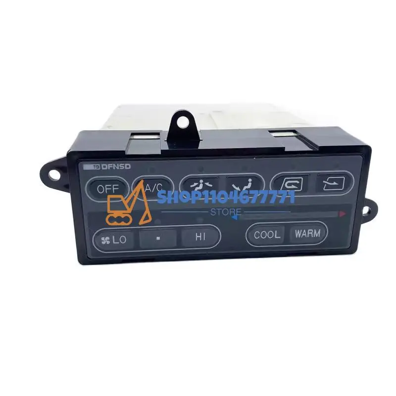 Excavator Air Conditioning Control Panel Switch Part Number 146430-4521 Compatible with PC200-6 220-6 240-6 300-6 400-6