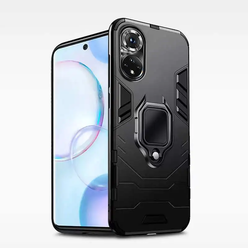 Shockproof Armor Case For Huawei Nova 9 Pro 10 SE 7 8 7i 8i Y60 Y90 Y70 Plus Stand Back Phone Cover for Honor 50 70 Lite Fundas