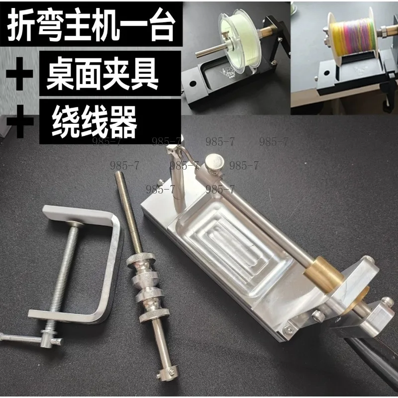 Wire Loop Winding Disc Steel Wire Bending Device, Processing Fixture for Luya Sequins, Fly Clips and Micro Fishing Baits