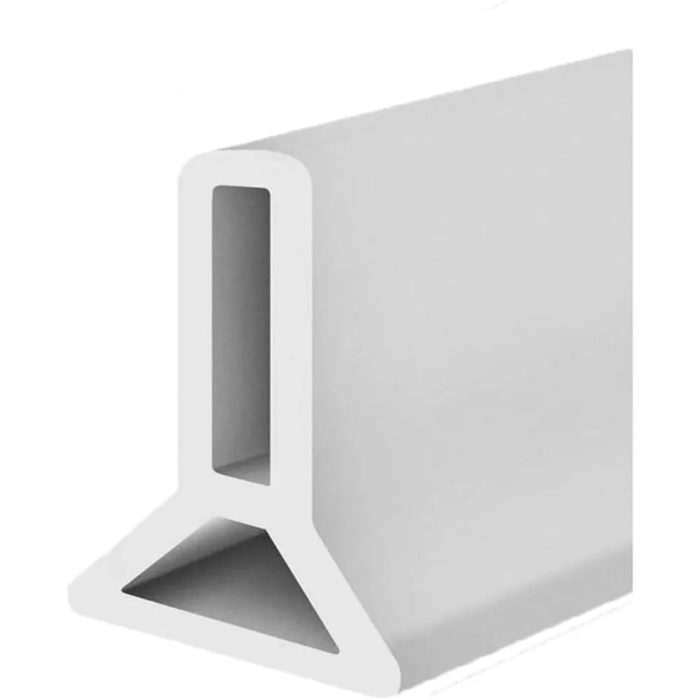 

Регулируемый блокатор воды для душа — брызговик для ванны и прогулочного душа | треугольный армированный, прочный силикон. | easy pee