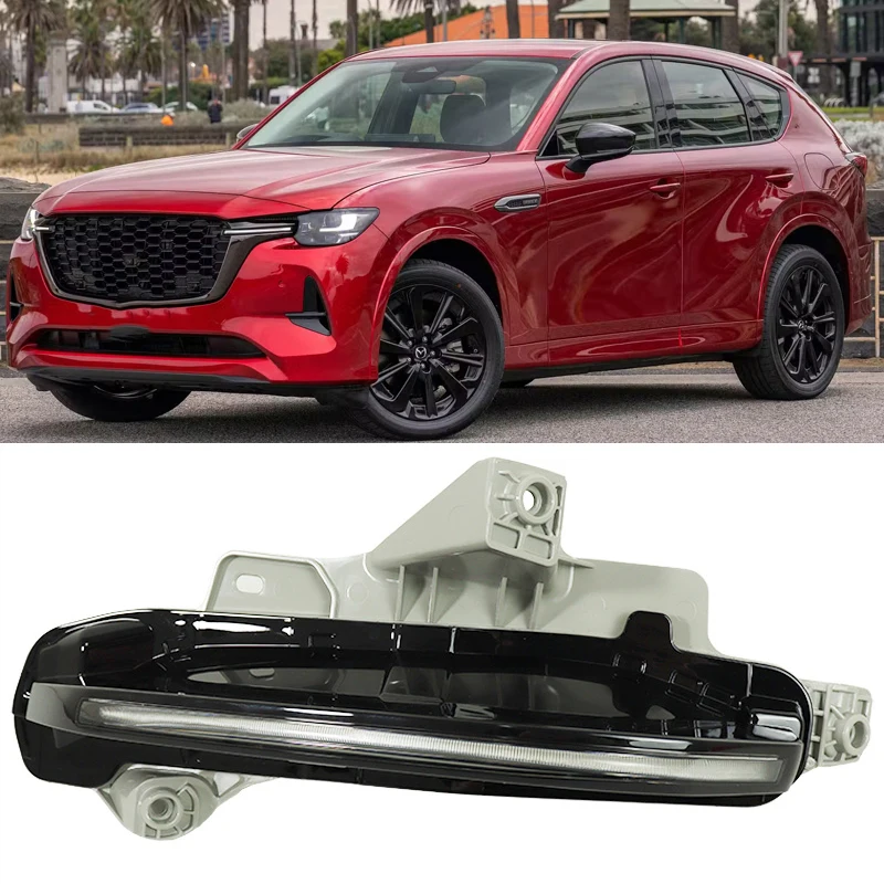 Car Accessories Front Bumper LED Fog Light Daytime Running Lamp Assembly For Mazda CX60 CX70 CX80 CX90 CX-60 CX-70 CX-80 CX-90