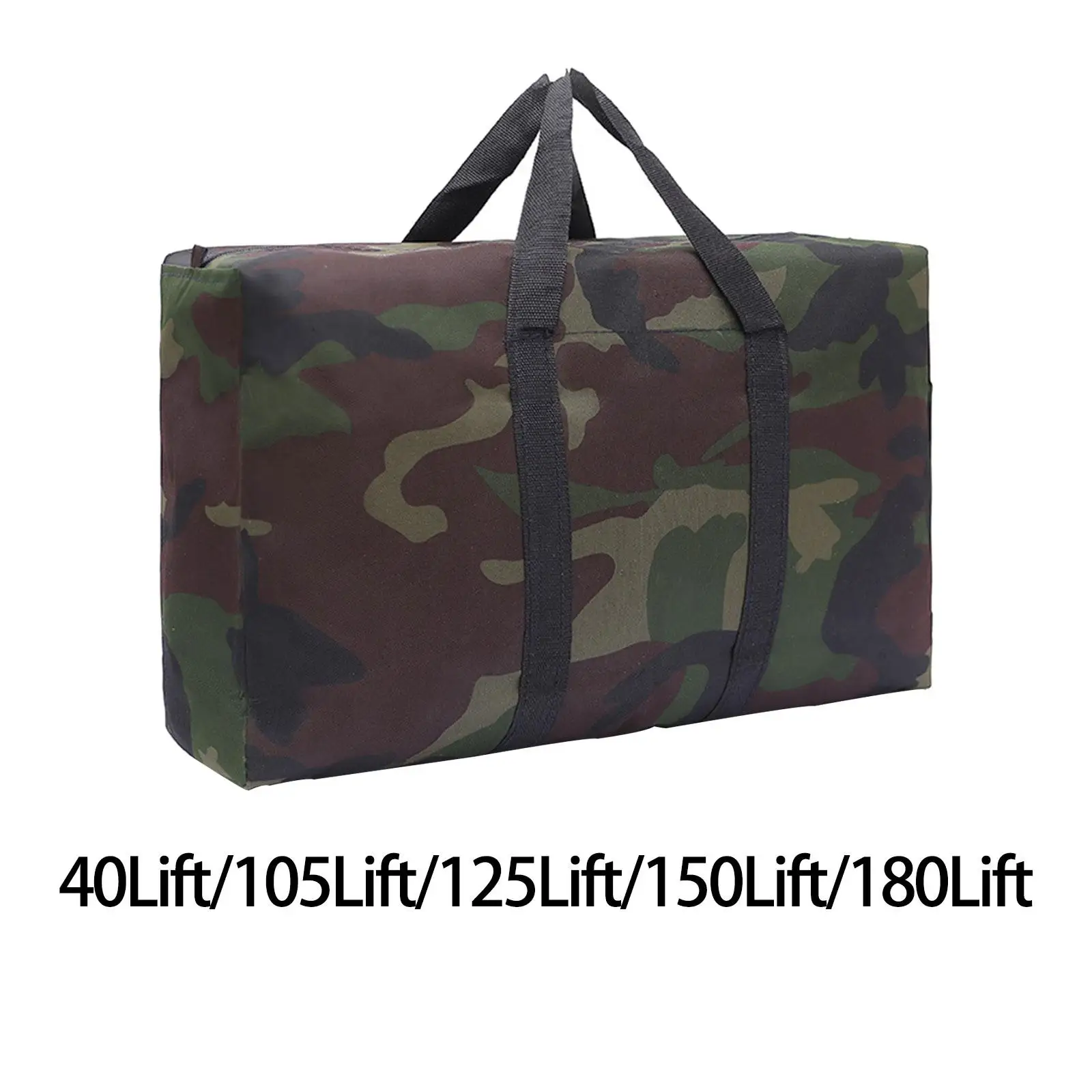 

Duffle Bag Foldable Oxford Cloth Portable for Camping Cloakroom Compartment