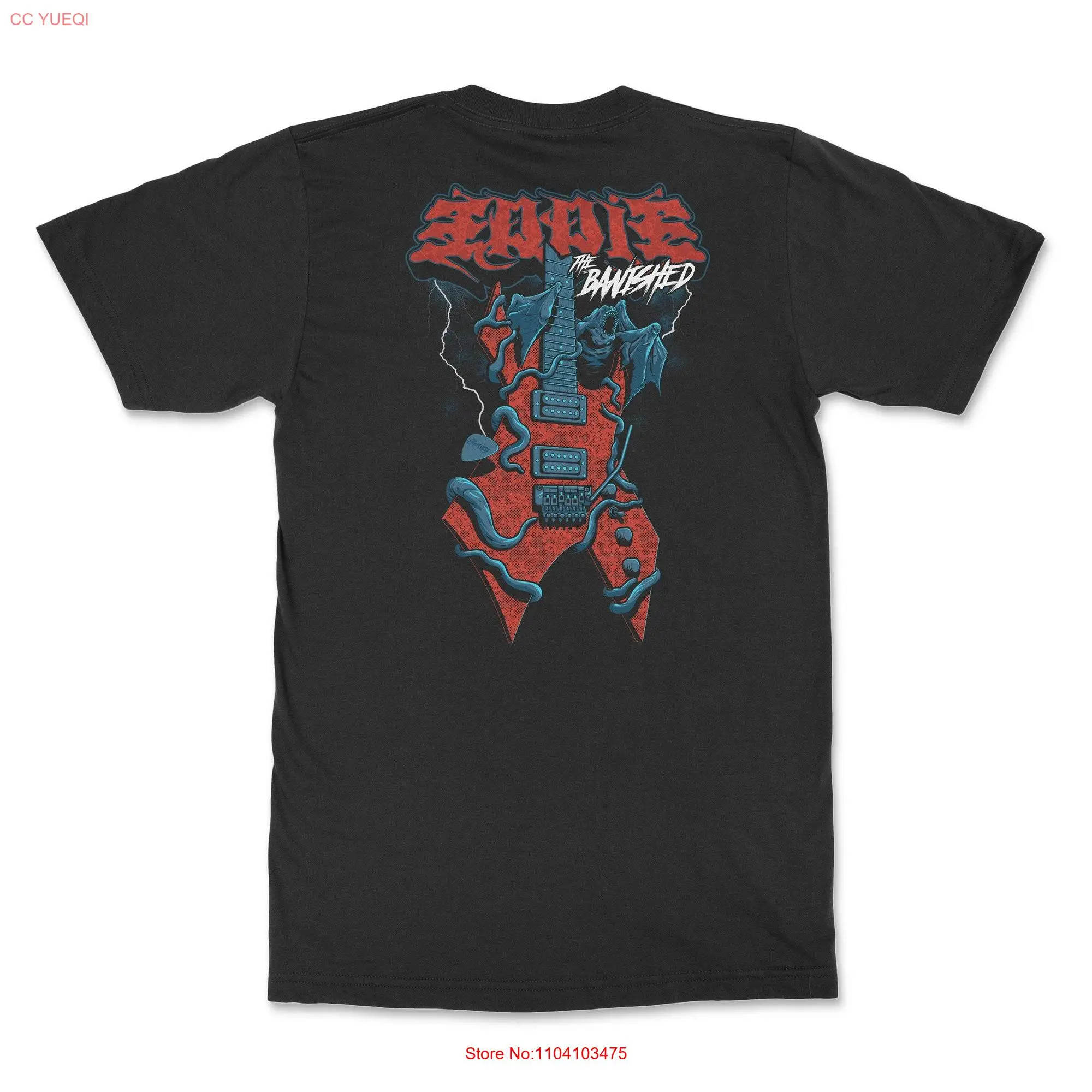 Eddie The Banished Double Sided  T Shirt long or short sleeves