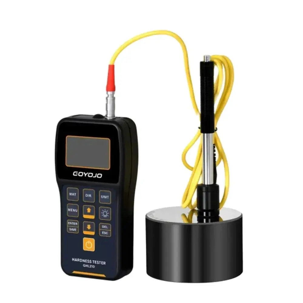 Professional Portable Leeb Hardness Tester 170-960HLD Metal Hardness tester HL HB HRB HRA HV HS HRC with Calibration Block