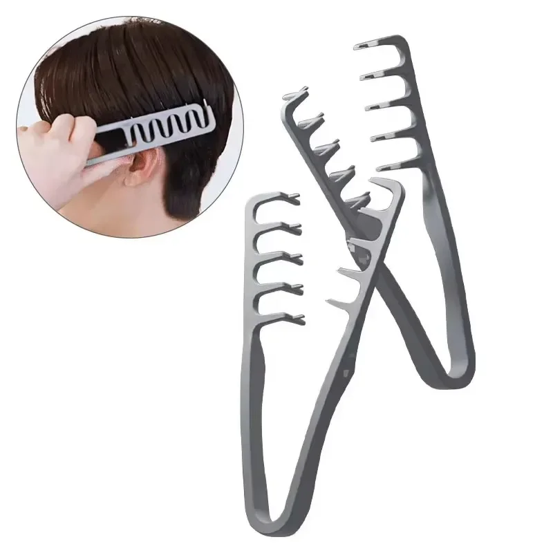 1/2/5Pcs Comb Hair Volumizing Comb Hair ABS Plastic Fluffy Textured Styling Tool Natural Look Hair Root Lifting Coverage Comb