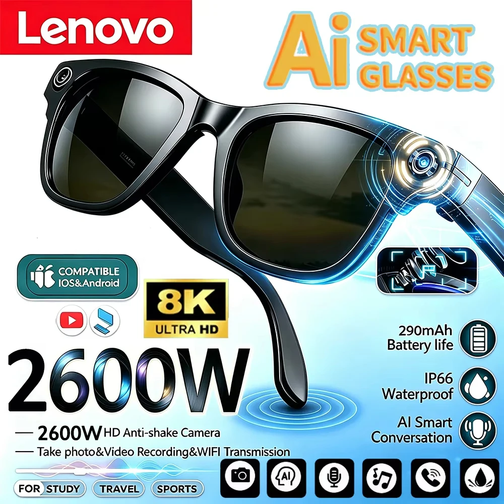 Photography Japanese - Lunettes intelligentes AI Lenovo avec caméra