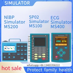 CONTEC MS100 MS200 MS400 SPO2 PR NIBP ECG IBP TEMP Simulator Biomedical Non-Invasive Simulation Simulate Machine